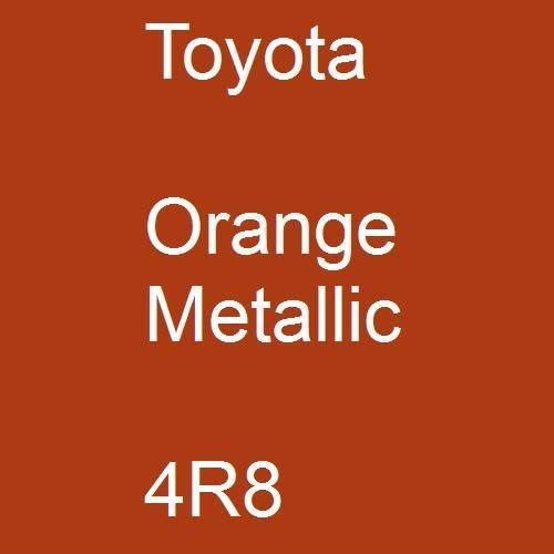 Toyota, Orange Metallic, 4R8.